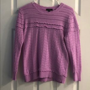 Feminine knit sweater!